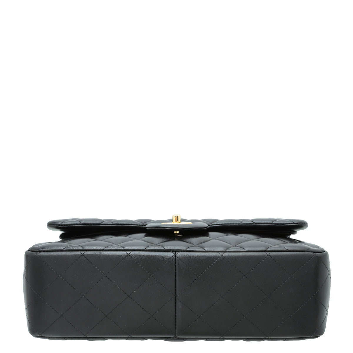Chanel Black CC Classic Double Flap Jumbo Bag