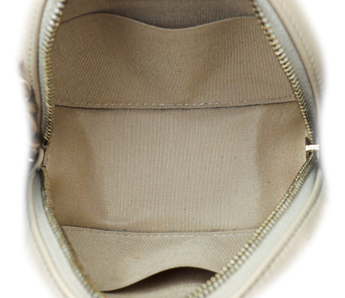 Chanel Light Beige 19 Round Mini Clutch w/Chain