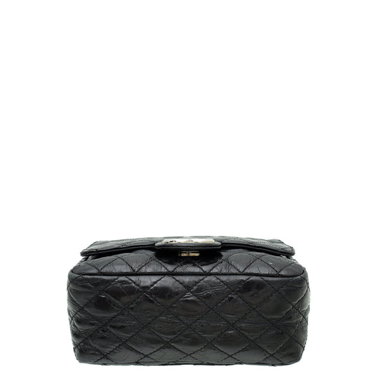 Chanel CC Patent Aged Leather Mini Crossbody Bag