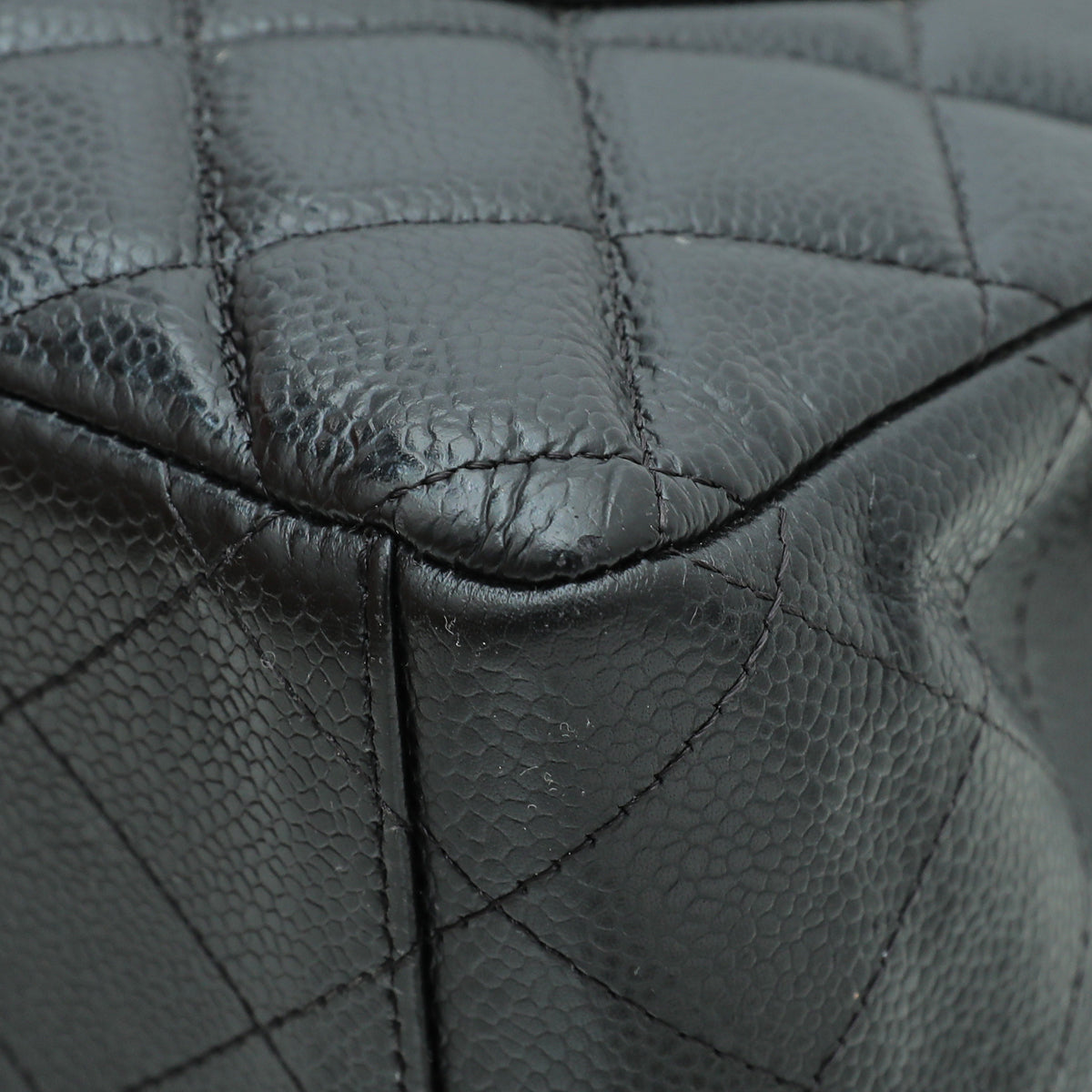 Chanel Black CC Classic Double Flap Maxi Bag