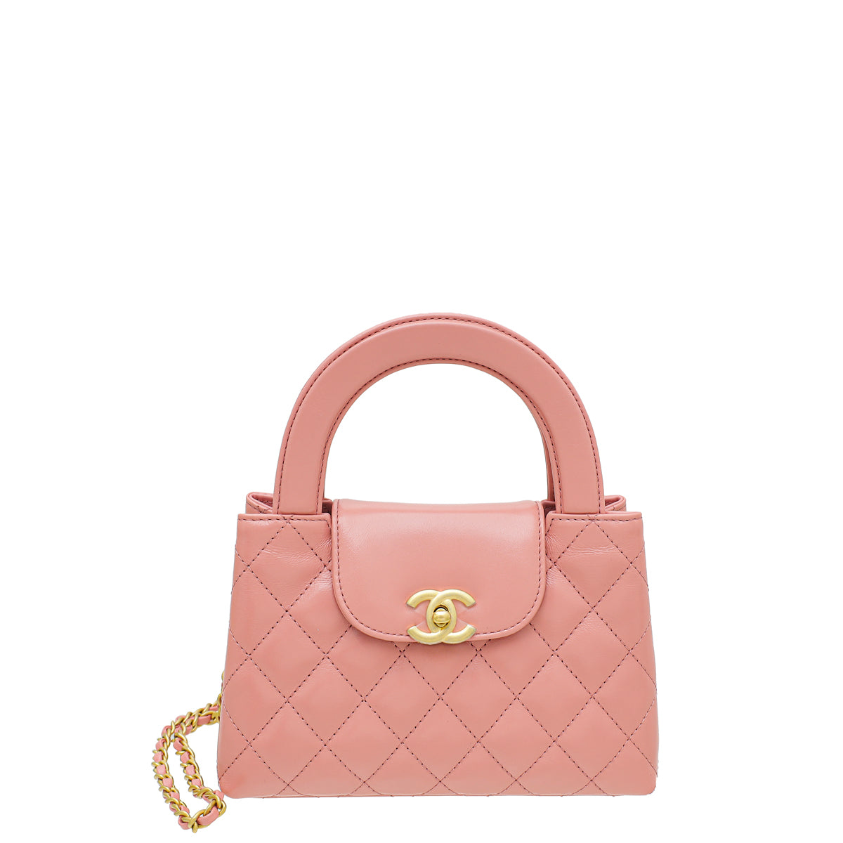 Chanel Coral Pink Mini Kelly Bag