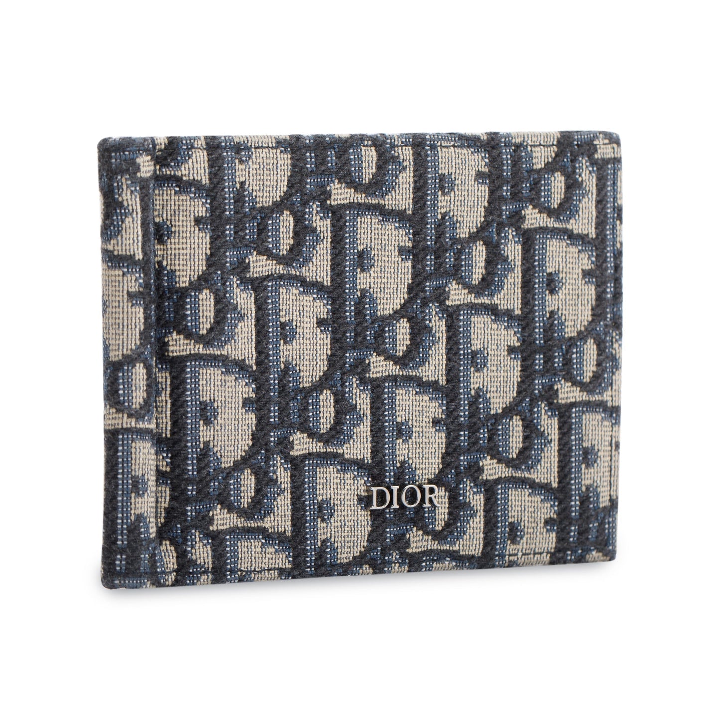 Christian 2021 Dior Oblique Wallet with Bill Clip