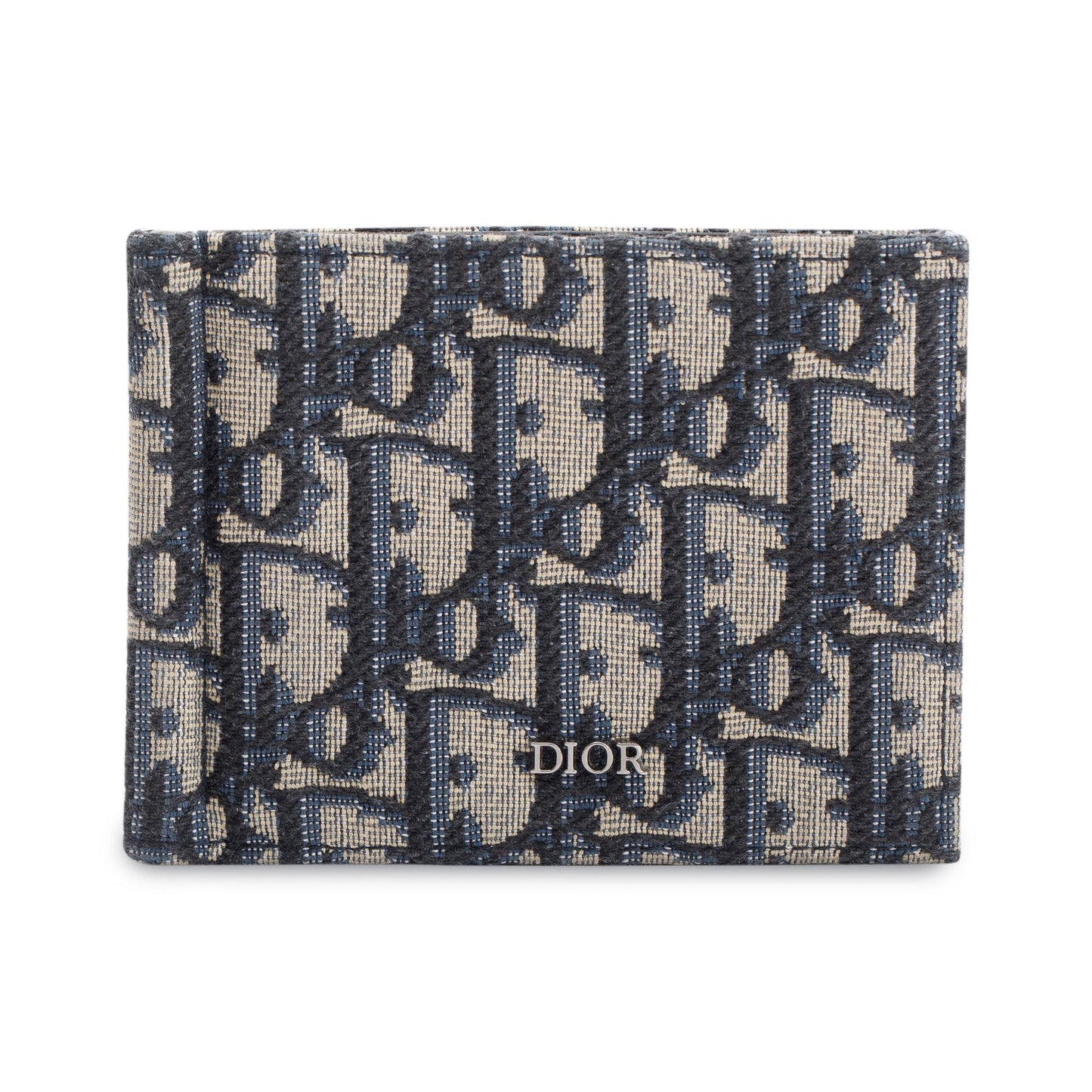 Christian 2021 Dior Oblique Wallet with Bill Clip