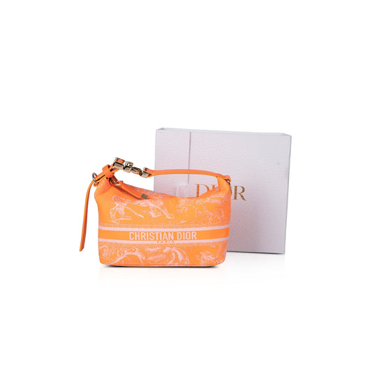 Christian 2022 Dior Toile de Jouy DiorTravel Nomad Pouch