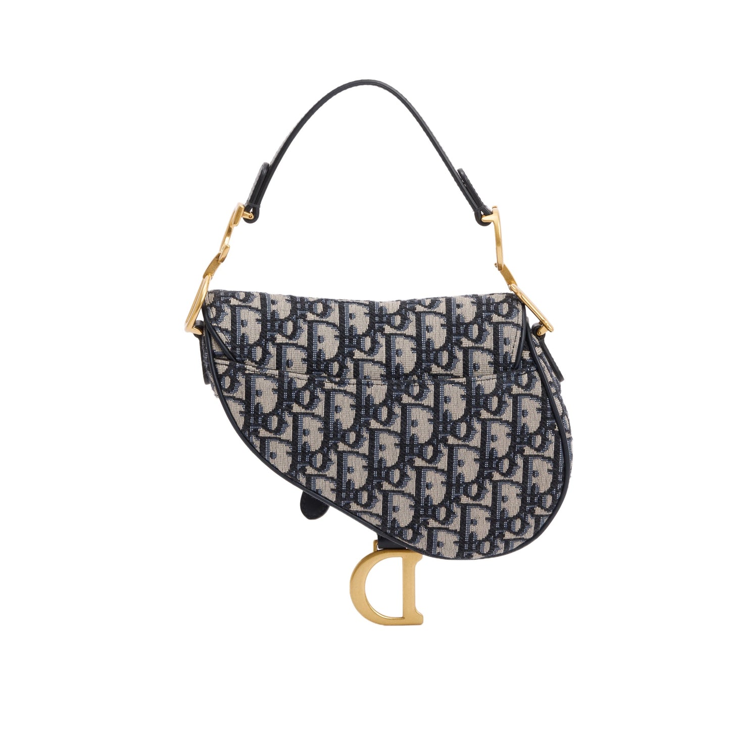 Christian Dior 2020 Oblique Mini Saddle Bag