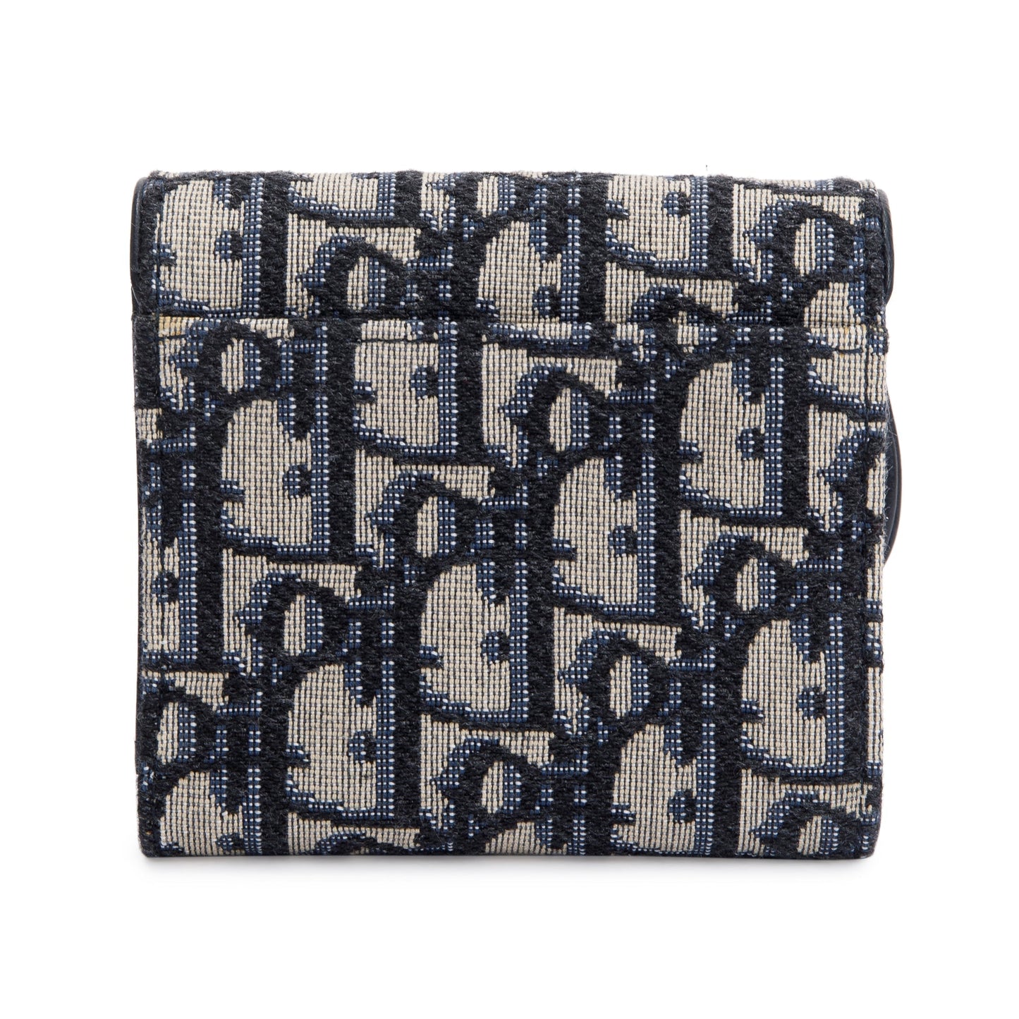 Christian Dior 2020 Oblique Saddle Compact Wallet