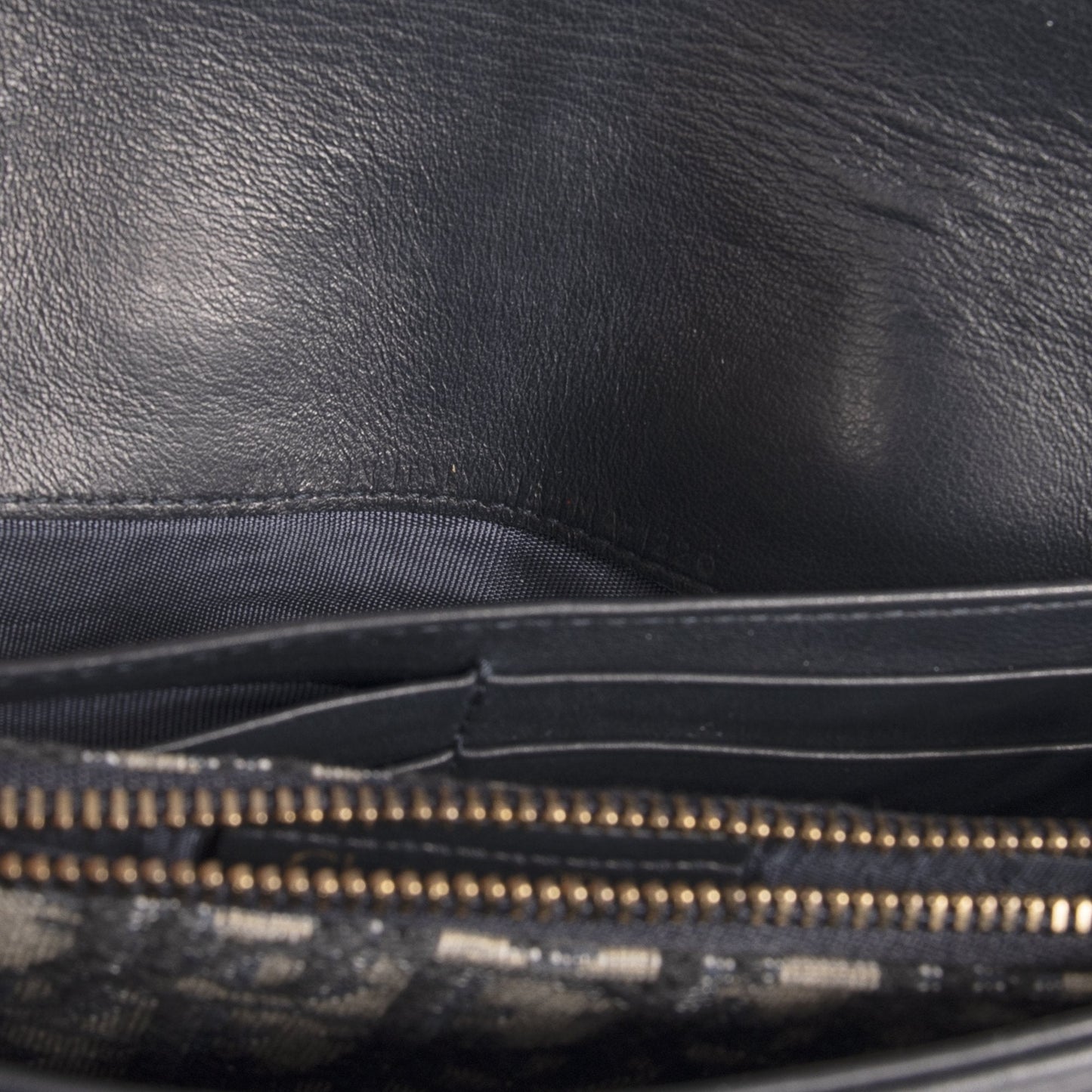 Christian Dior 2020 Oblique Saddle Wallet on Chain