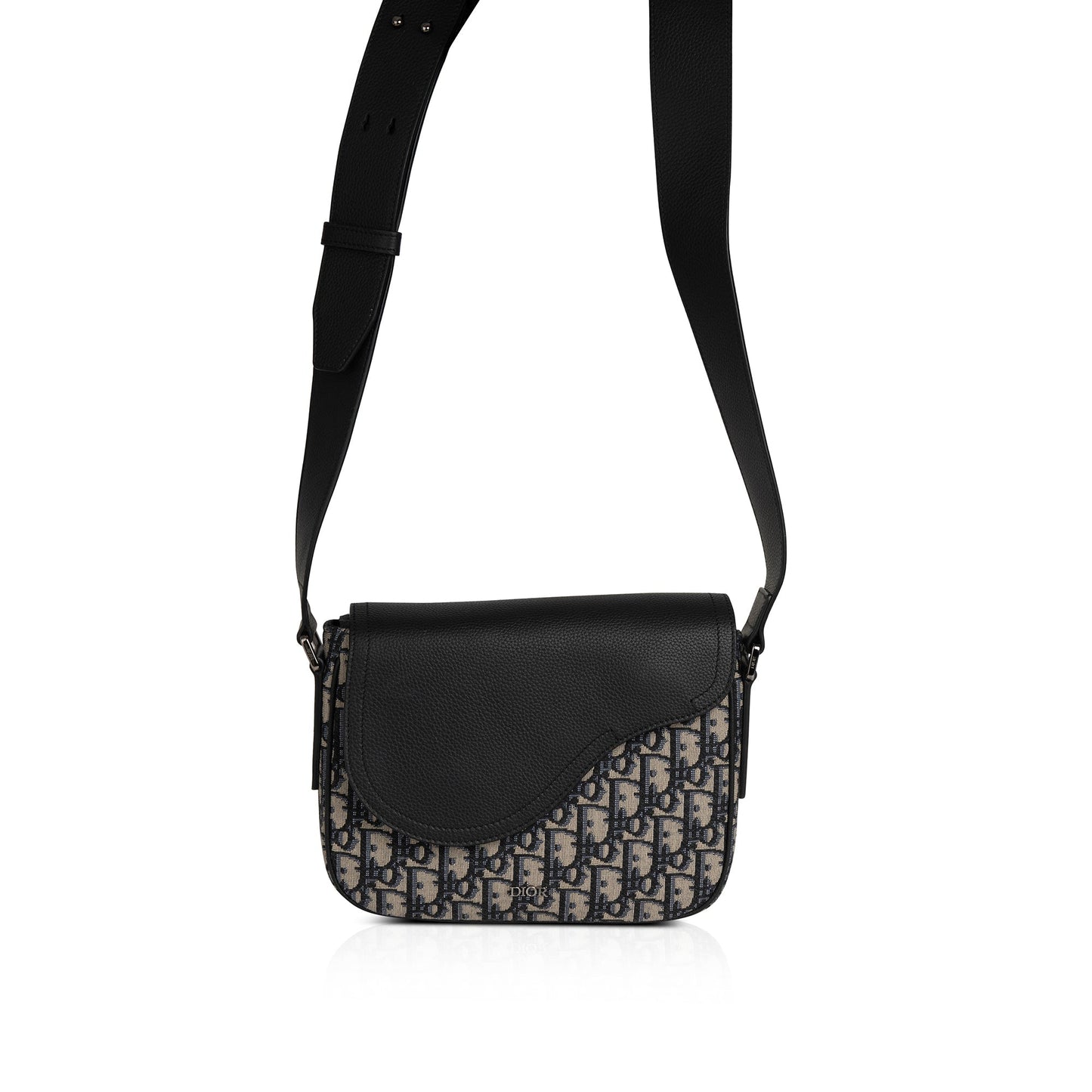 Christian Dior 2021 Oblique Mini Saddle Messenger Bag
