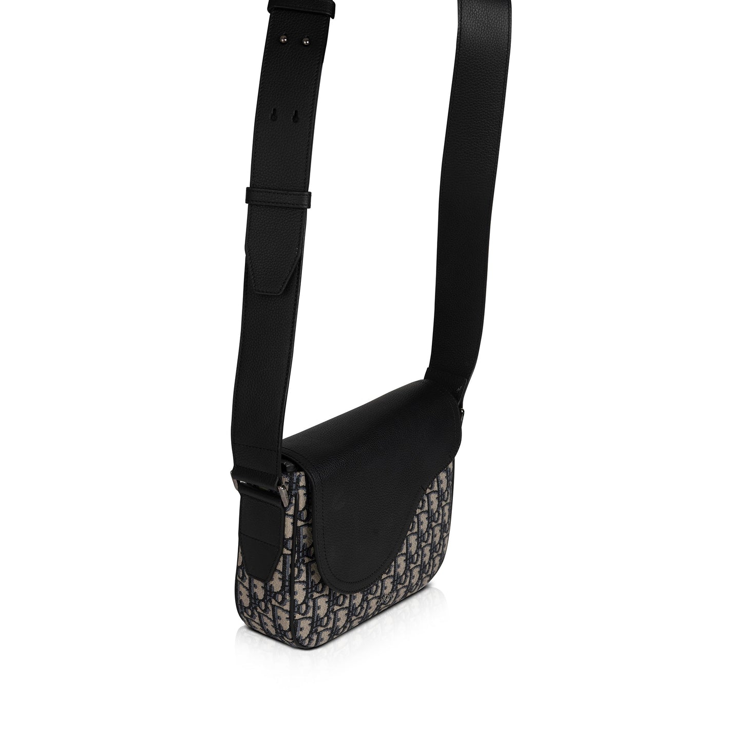 Christian Dior 2021 Oblique Mini Saddle Messenger Bag