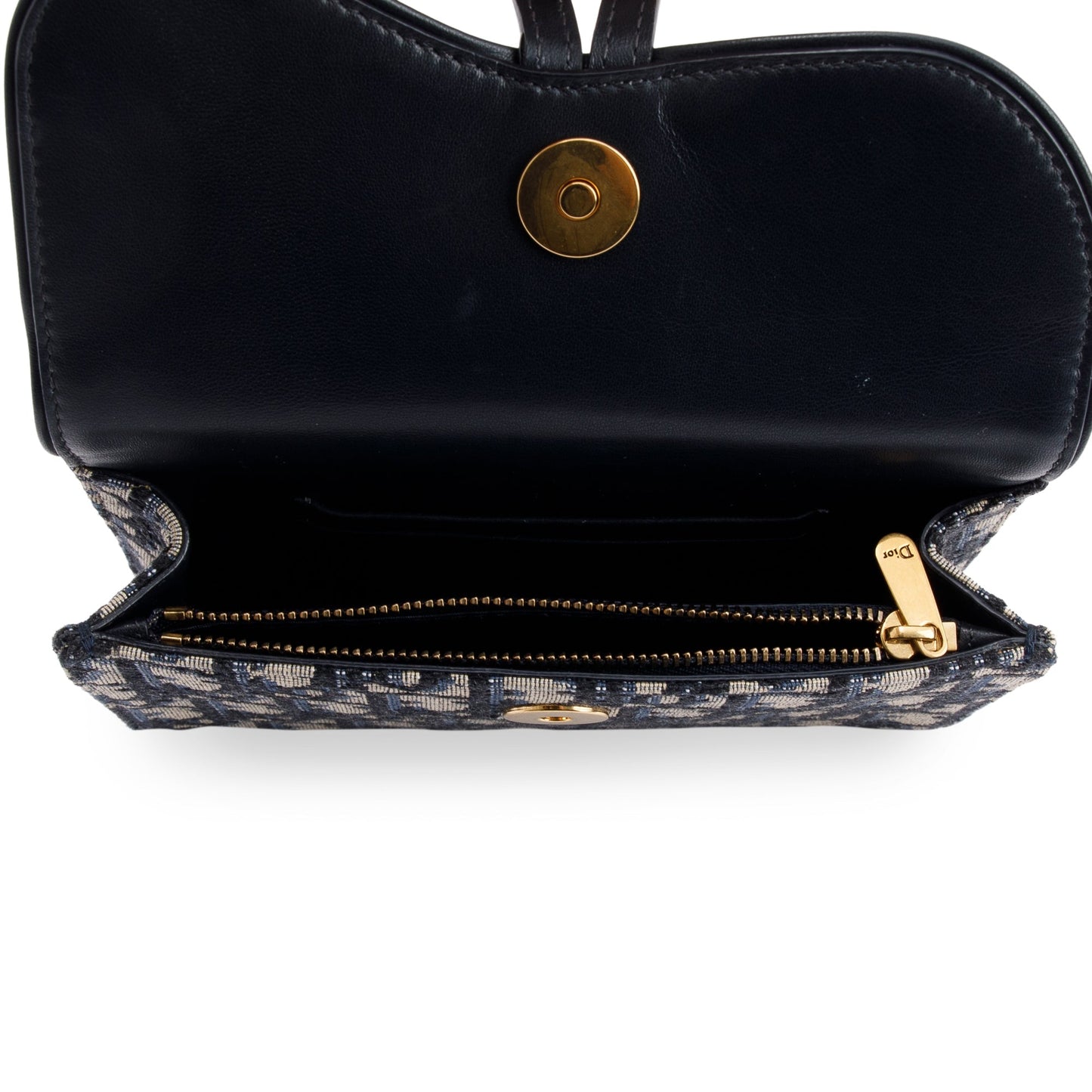 Christian Dior 2021 Oblique Saddle Belt Pouch