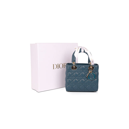 Christian Dior 2021 Small My Lady Dior Lucky Badges Bag