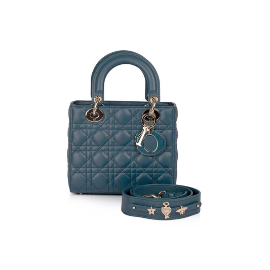 Christian Dior 2021 Small My Lady Dior Lucky Badges Bag
