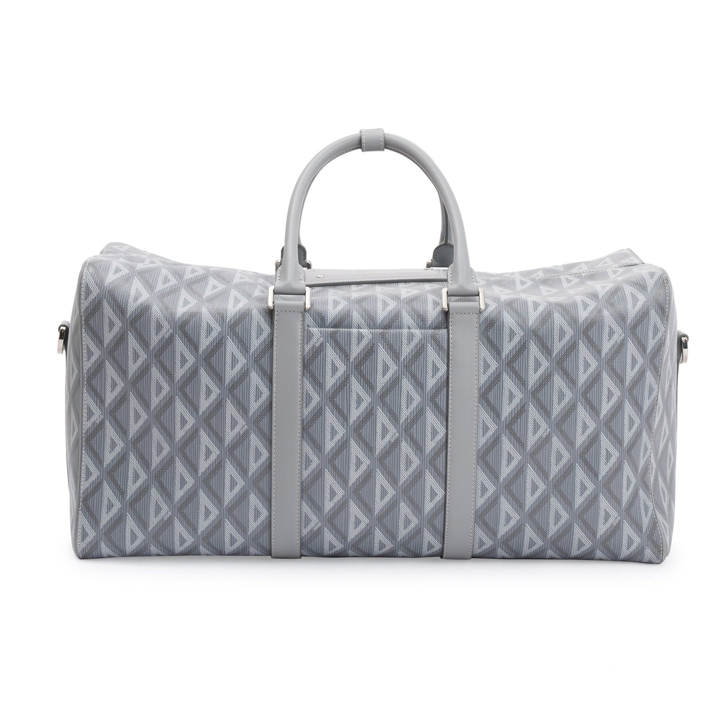 Christian Dior 2022 Gray CD Diamond Lingot 50 Duffle Bag