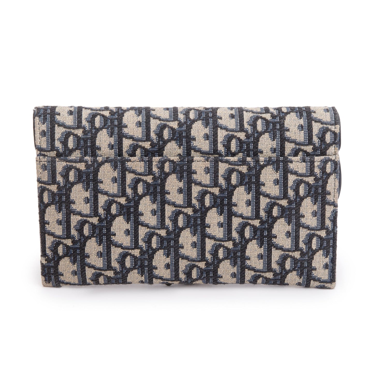 Christian Dior 2022 Oblique Long Saddle Wallet on Chain
