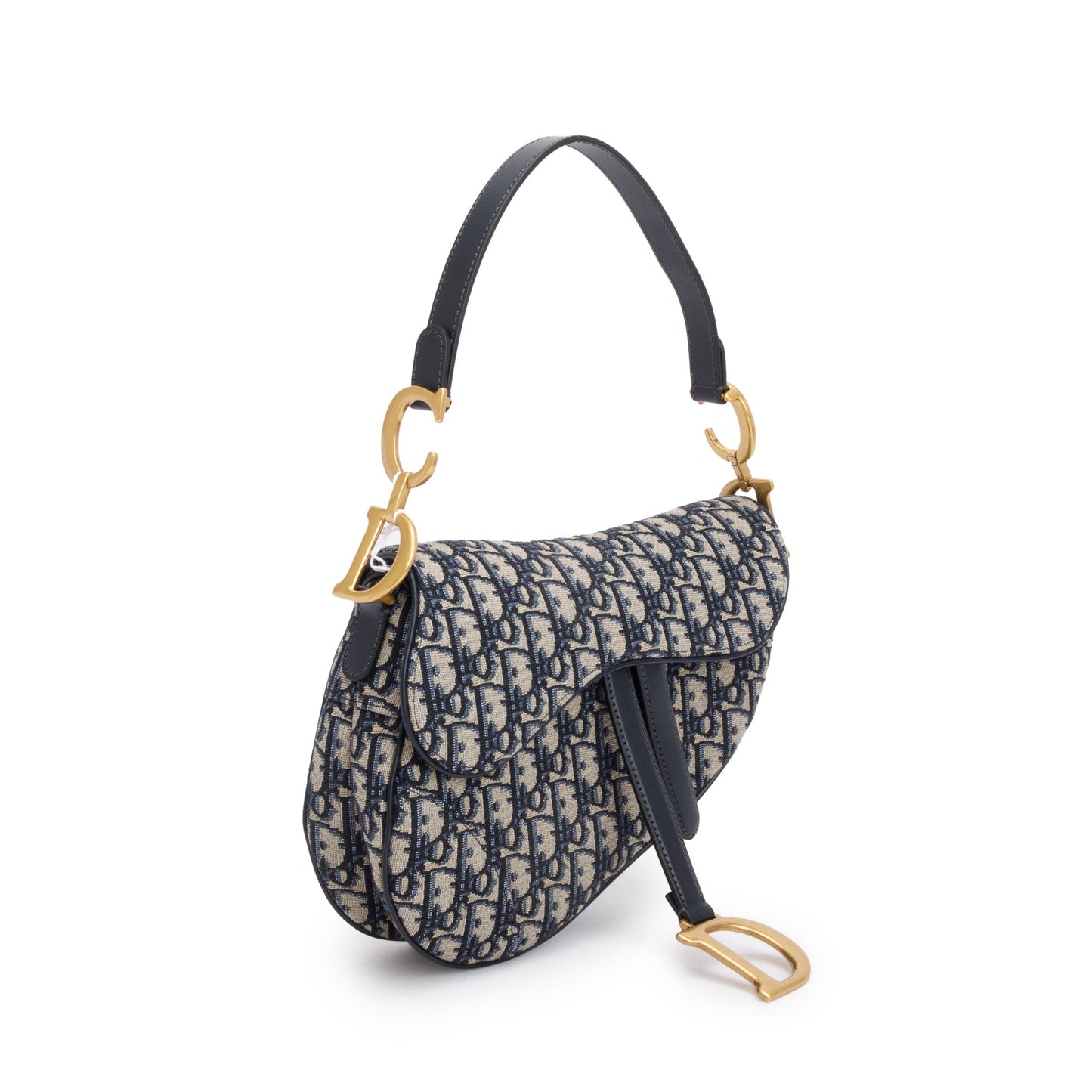 Christian Dior 2022 Oblique Medium Saddle Bag