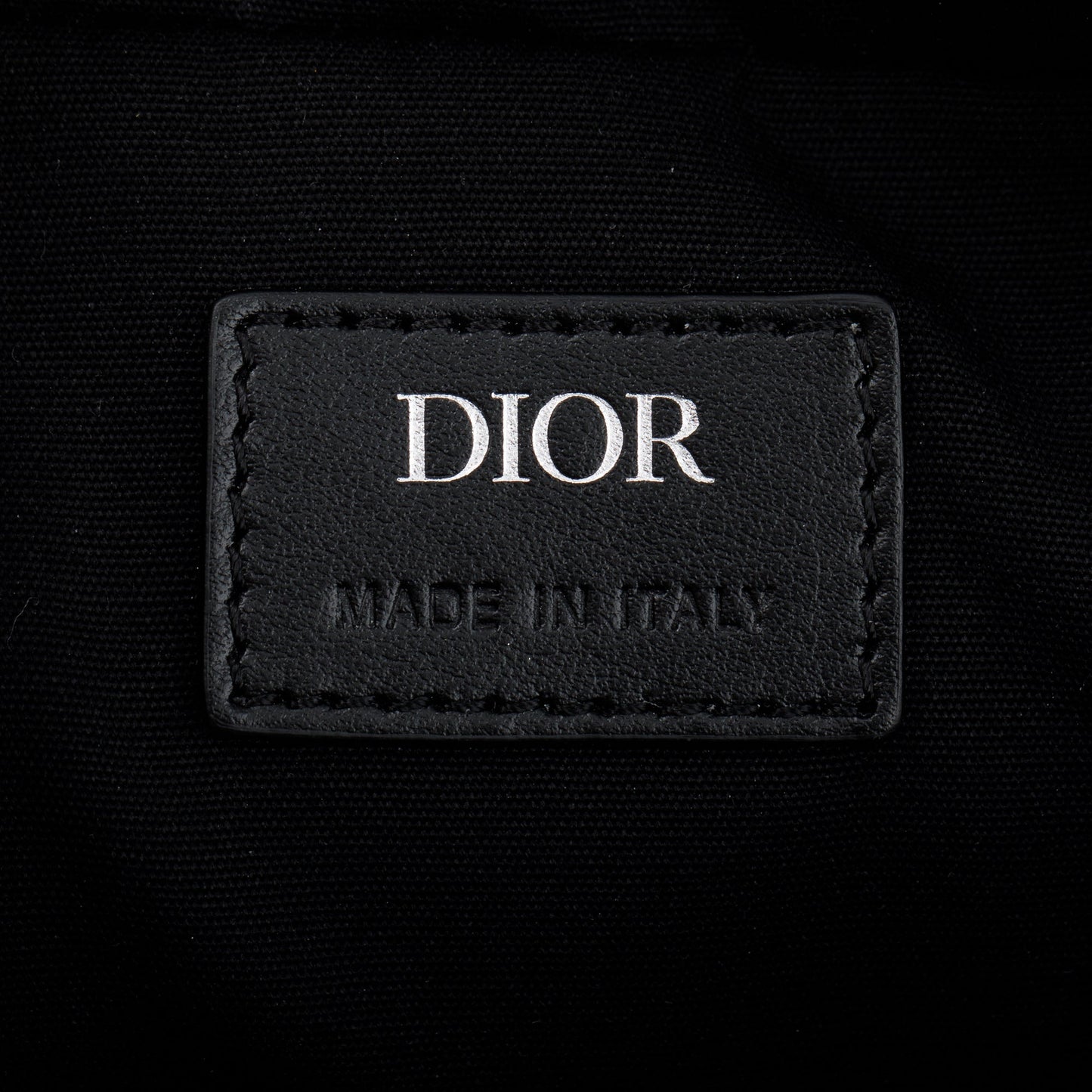 Christian Dior 2022 Safari Leather Messenger Bag