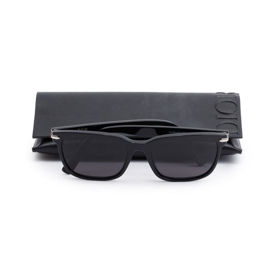 Christian Dior Black Acetate DiorBlackSuit SI Rectangular Sunglasses