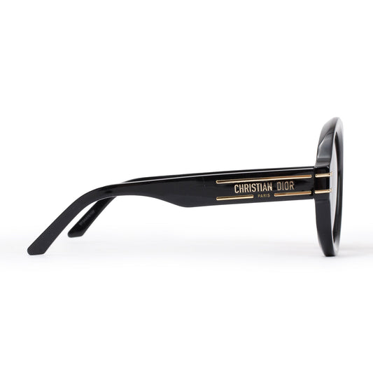 Christian Dior Black Acetate DiorSignature R1U Oversized Sunglasses