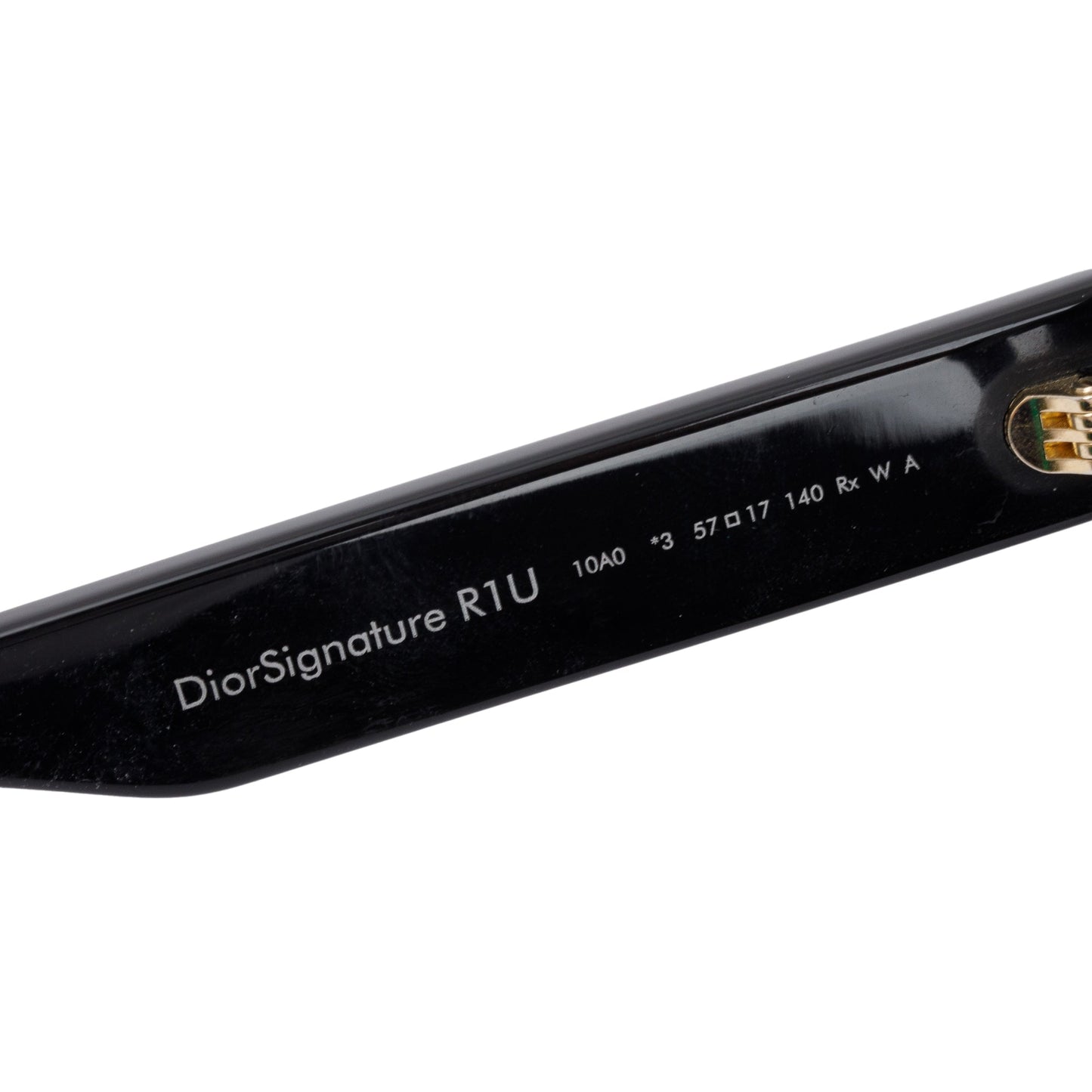 Christian Dior Black Acetate DiorSignature R1U Oversized Sunglasses