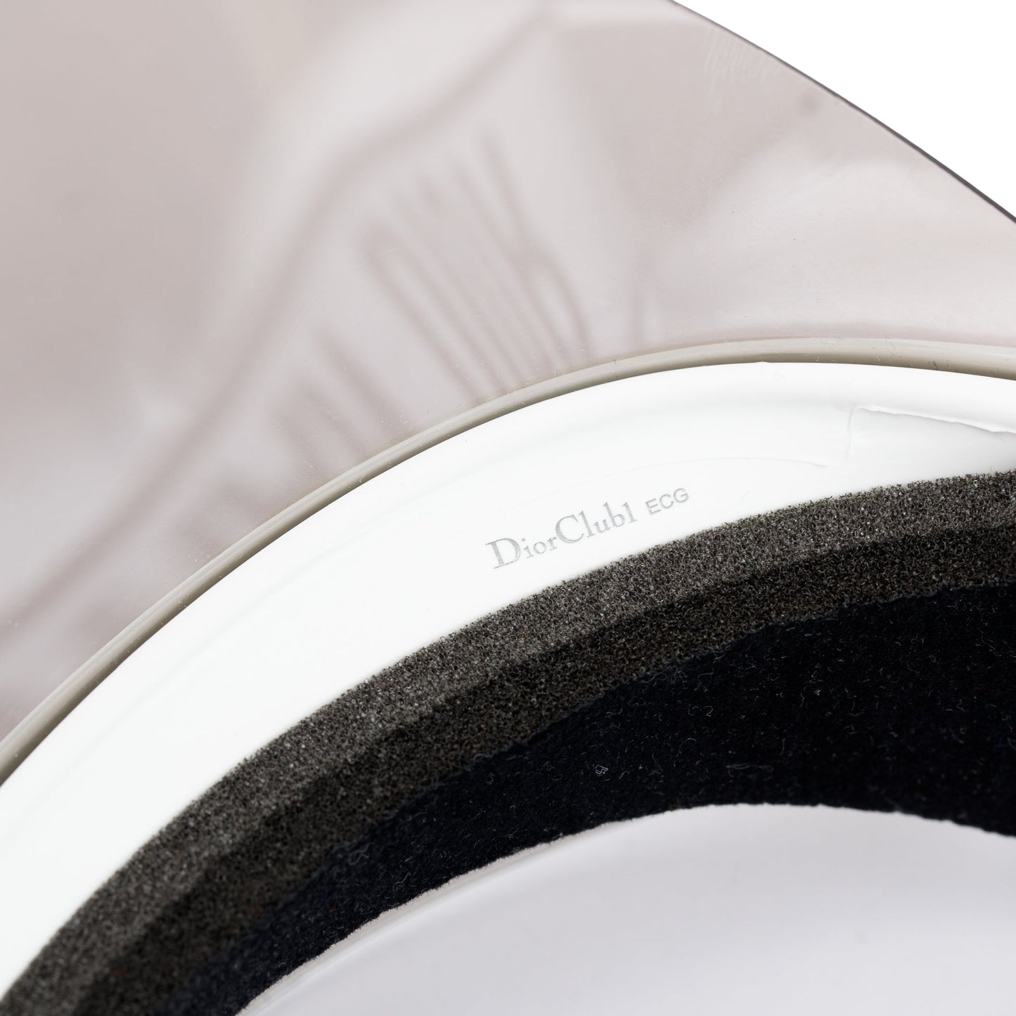 Christian Dior Black DiorClub 1 Visor