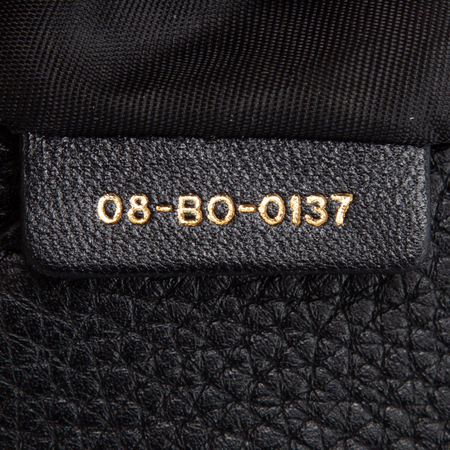 Christian Dior Black Diorama Wallet on Chain