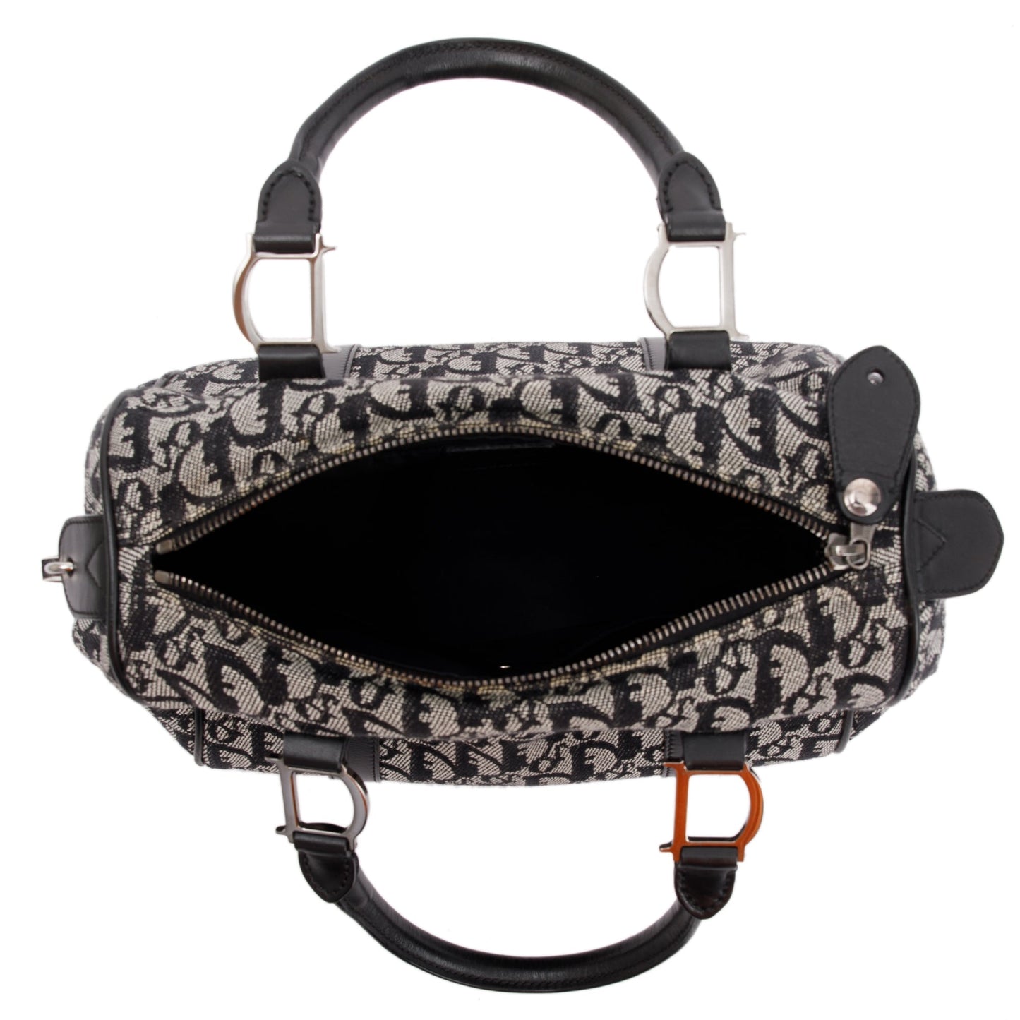 Christian Dior Black Diorissimo Boston Bag