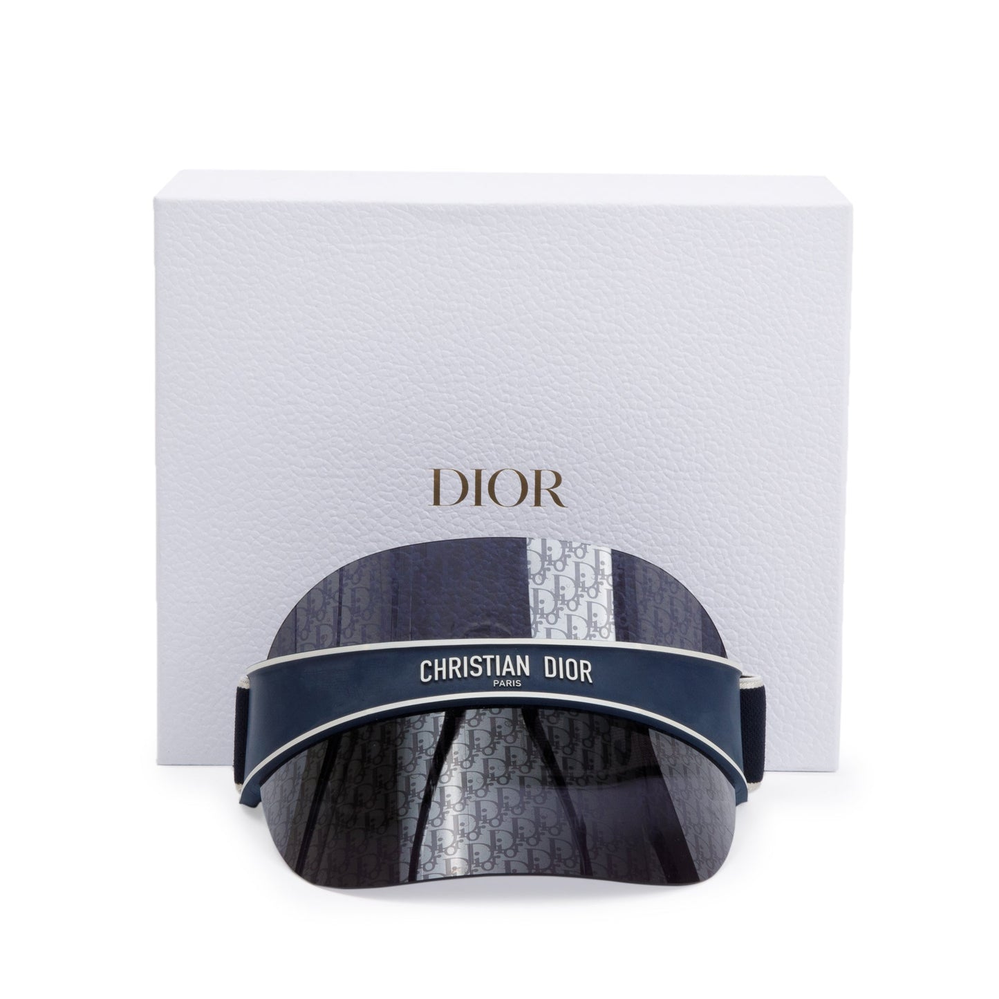 Christian Dior Blue Oblique DiorClub V1U Visor