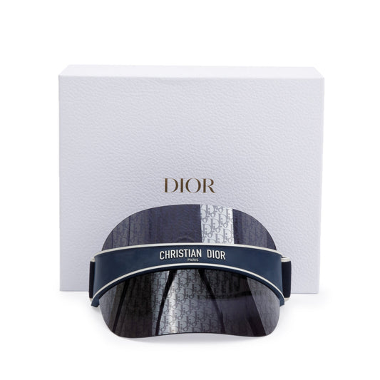 Christian Dior Blue Oblique DiorClub V1U Visor