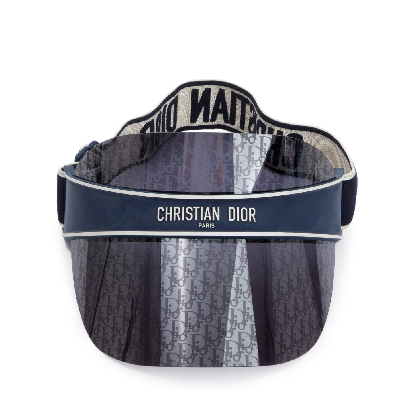 Christian Dior Blue Oblique DiorClub V1U Visor