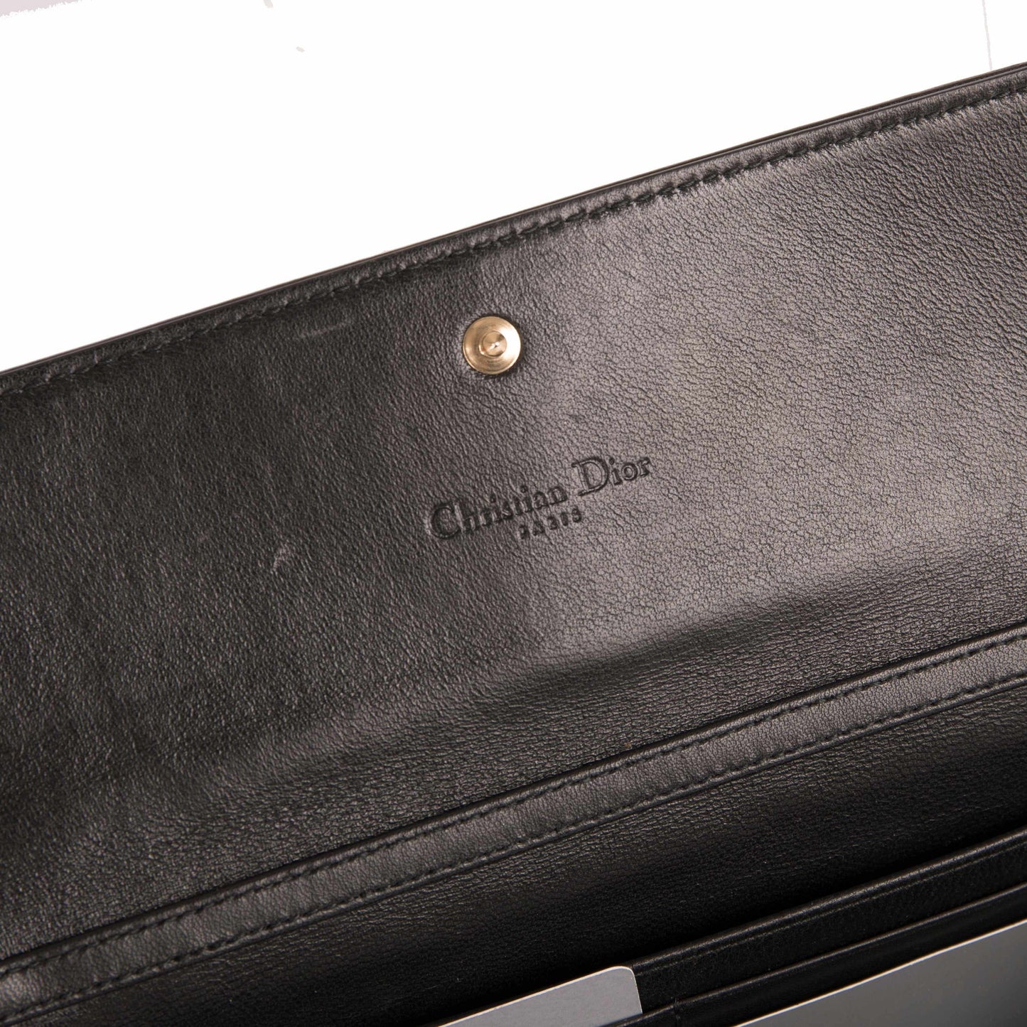 Christian Dior Cannage Croisiere Wallet on Chain