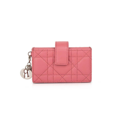 Christian Dior Lady Dior 5-Gusset Card Holder