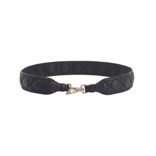 Christian Dior Leather Cannage Shoulder Strap