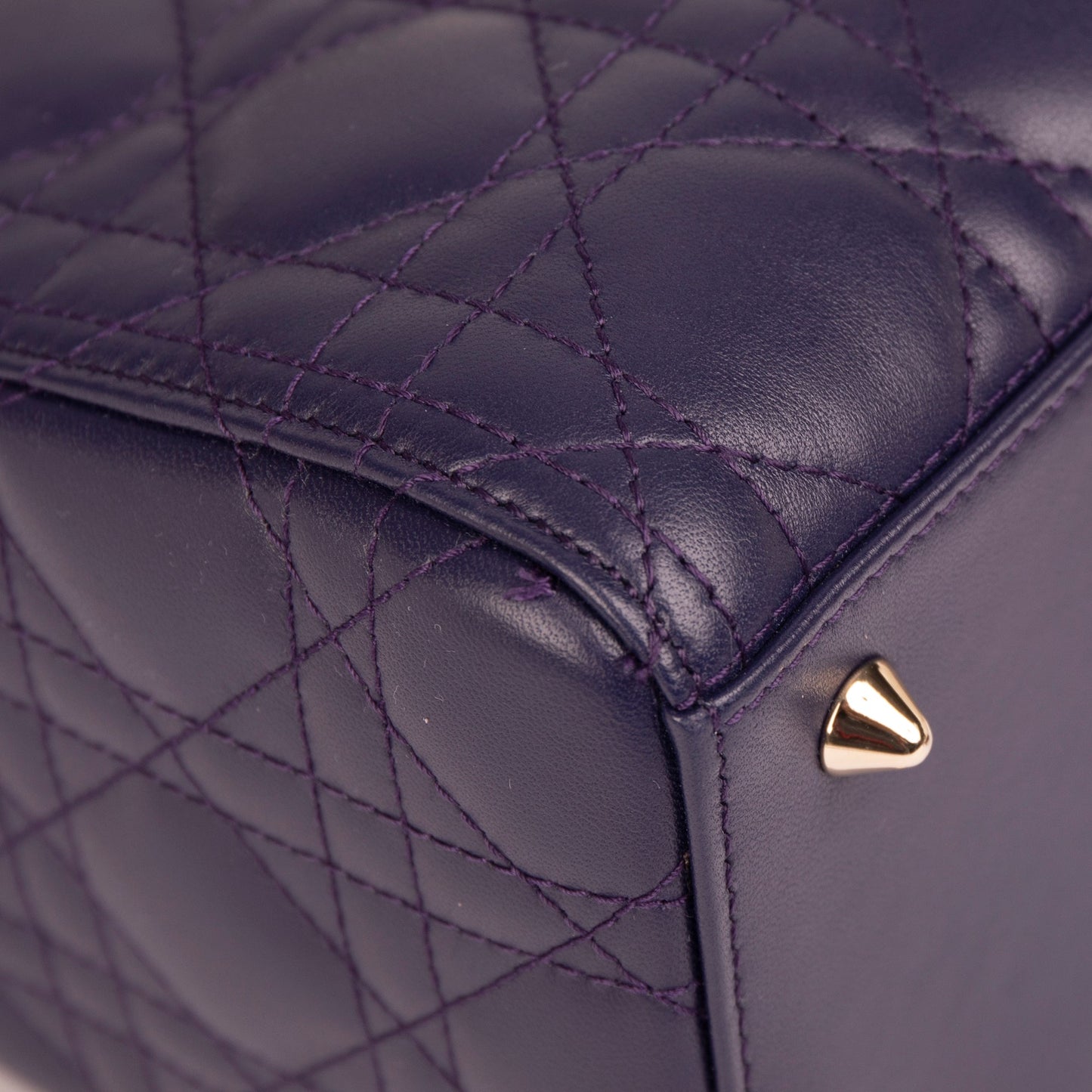 Christian Dior Medium Cannage Lambskin Lady Dior Bag