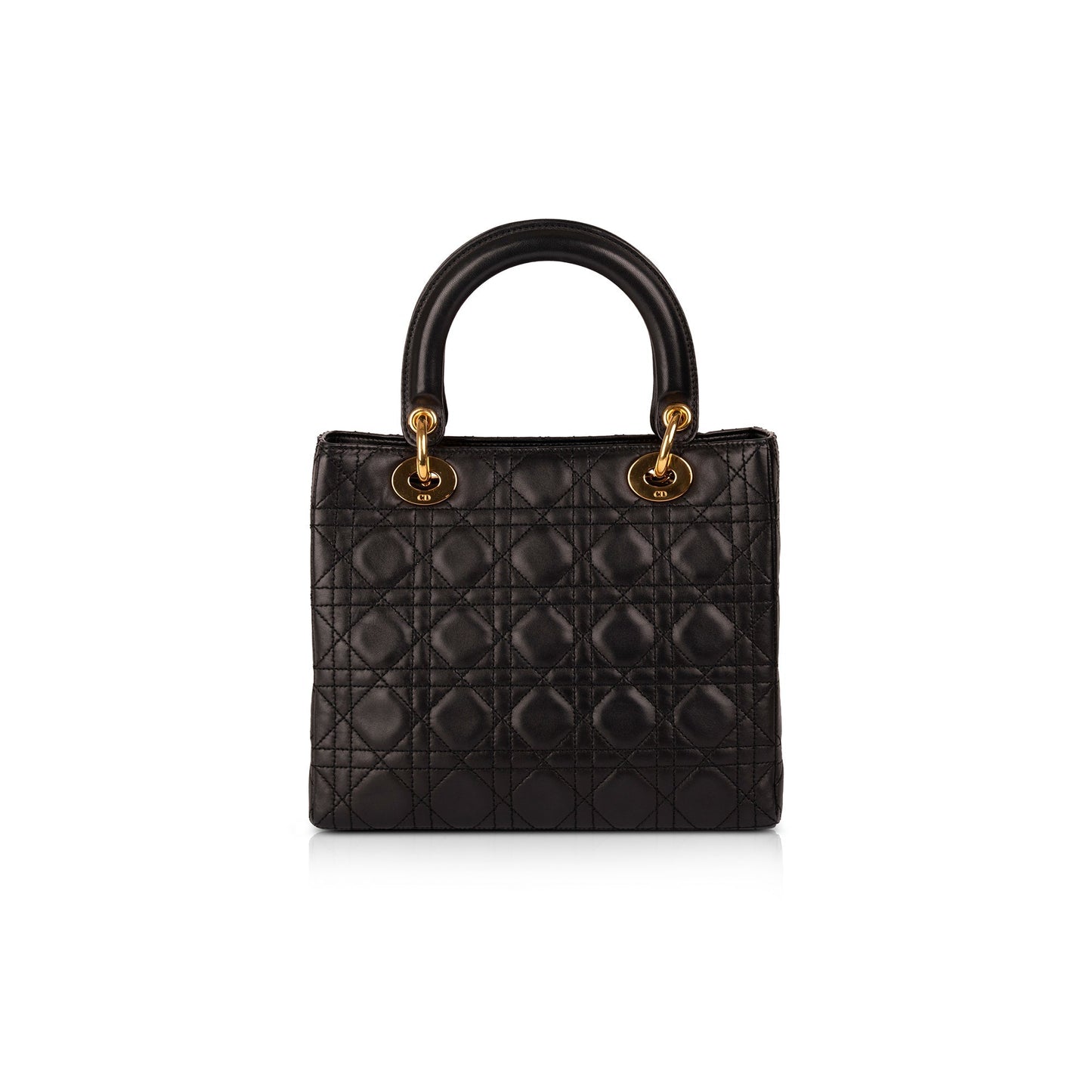 Christian Dior Medium Cannage Lambskin Lady Dior Bag