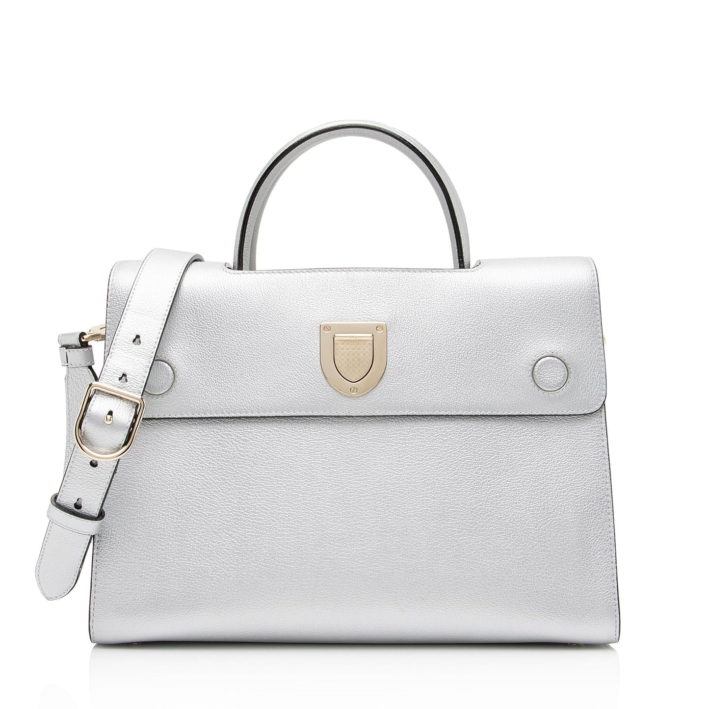 Luxury DiorMetallic Calfskin Diorever Medium Tote (SHF-BJ3NV5)