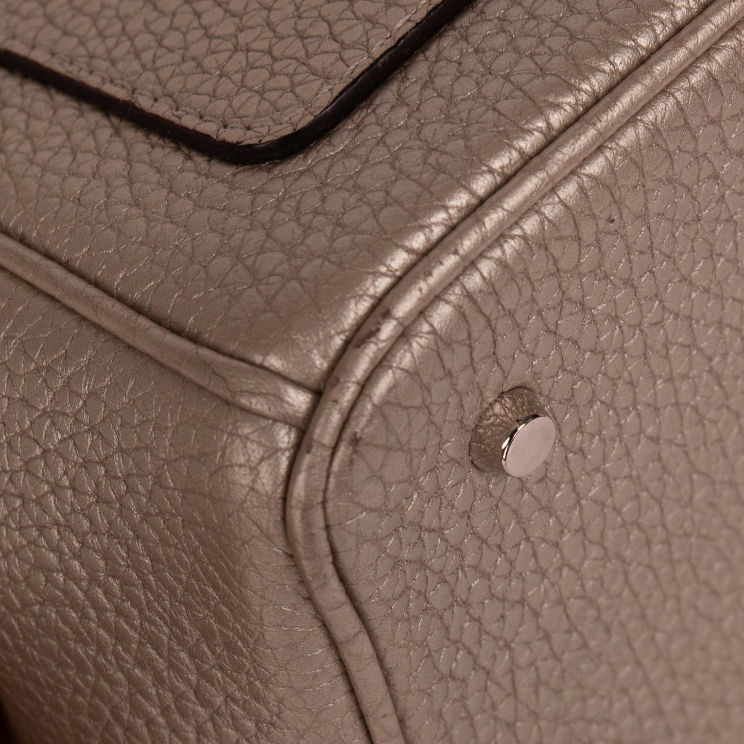 Christian Dior Mini Metallic Be Dior Flap Bag