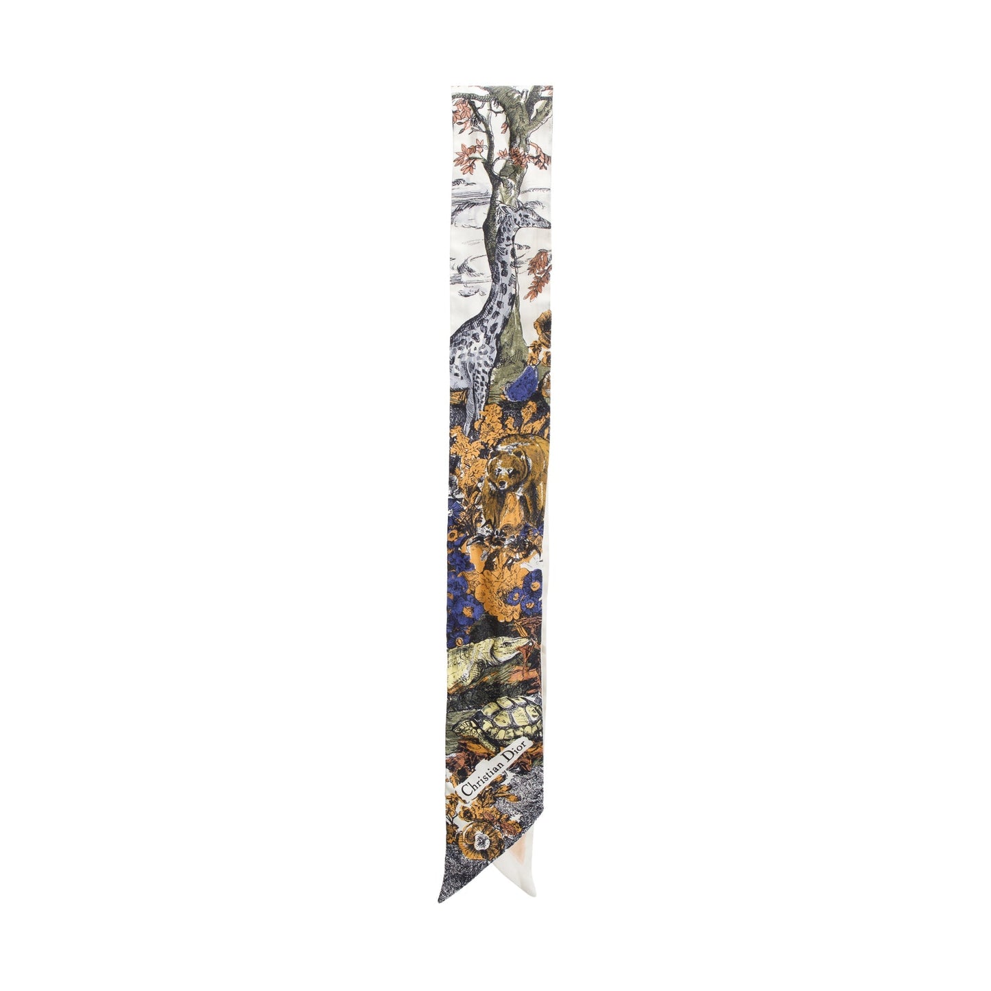Christian Dior Multicolour MItzah Silk Bandeau