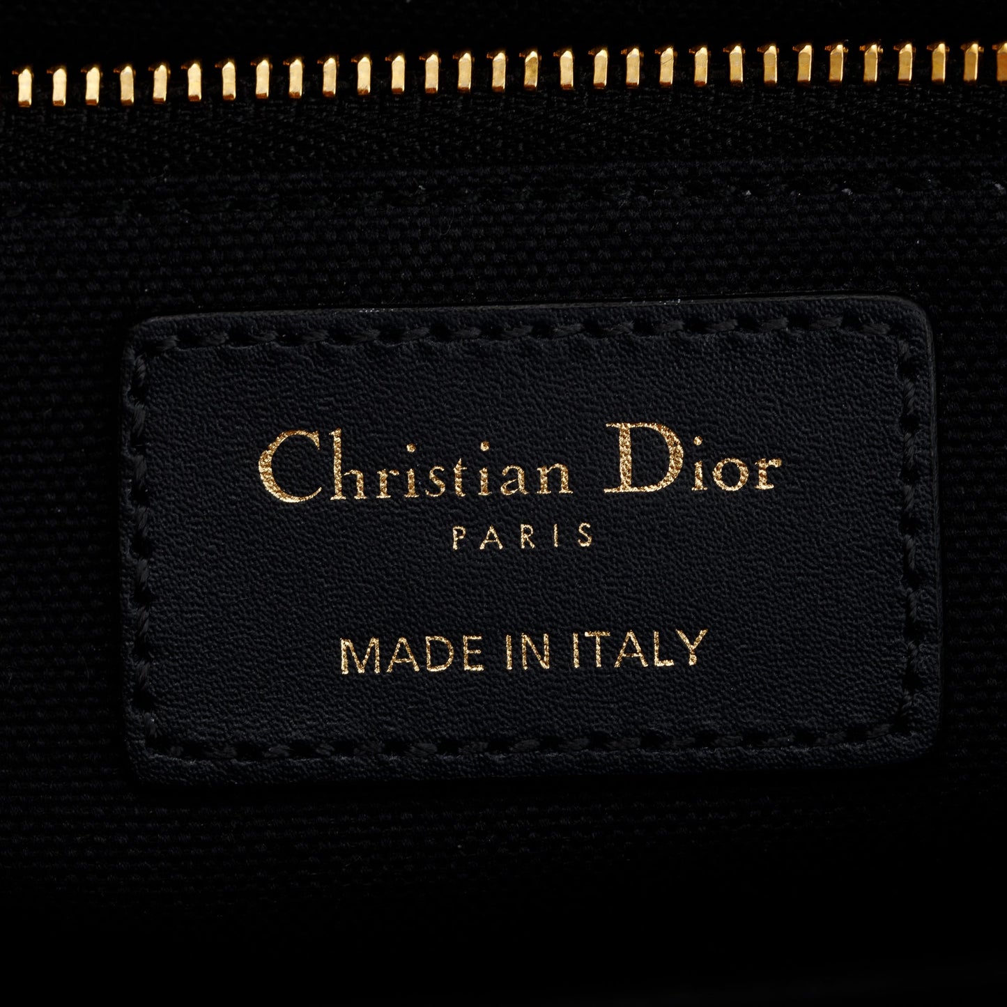 Christian Dior Navy Oblique 30 Montaigne Bag