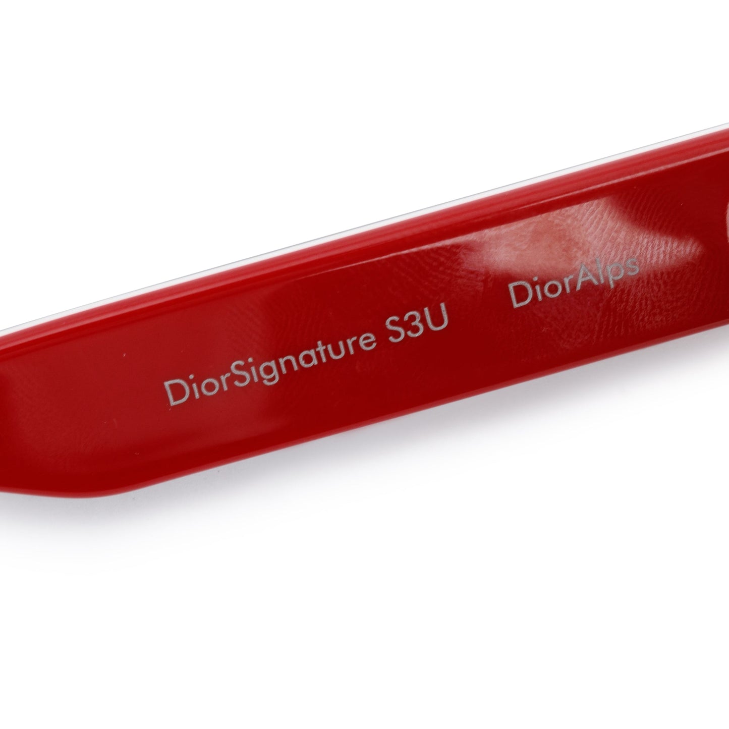 Christian Dior Navy/Red Acetate DiorSignature S3U Square Sunglasses