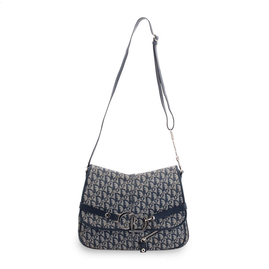 Christian Dior Oblique Flap Shoulder Bag