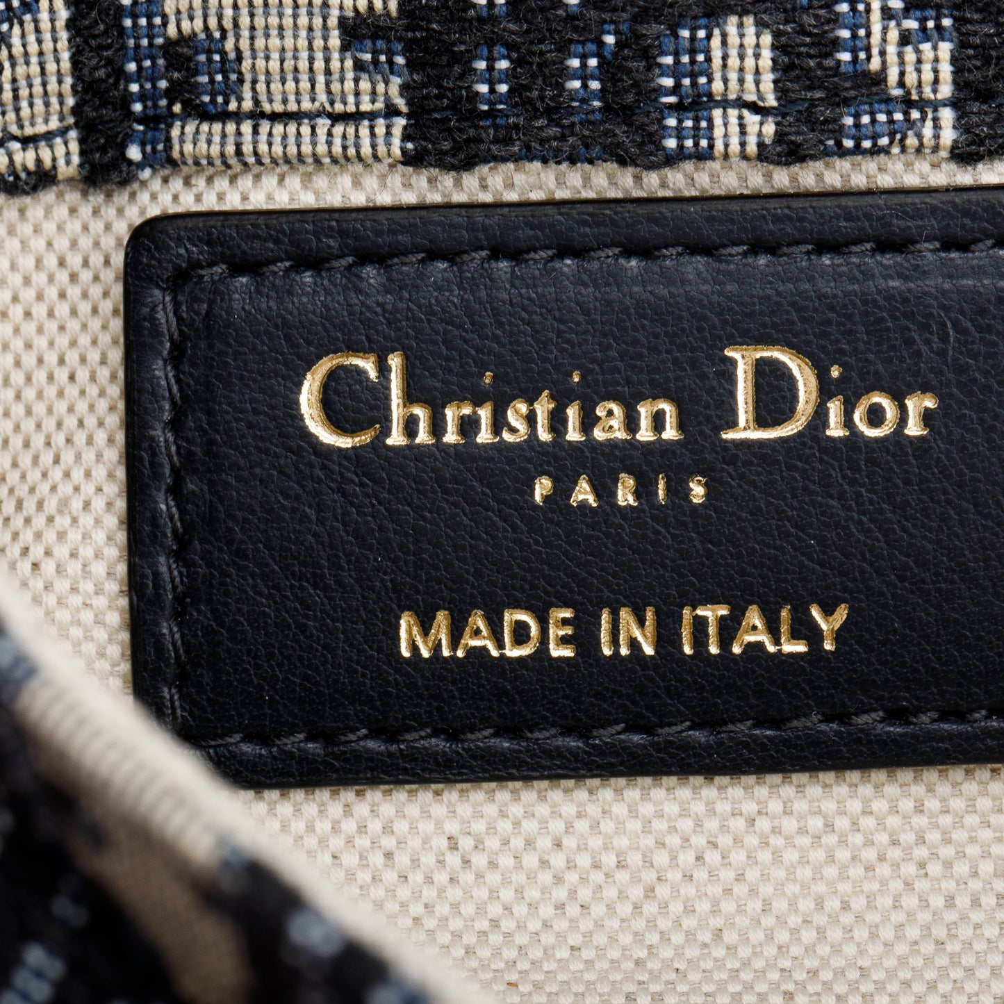 Christian Dior Oblique Saddle Belt Pouch