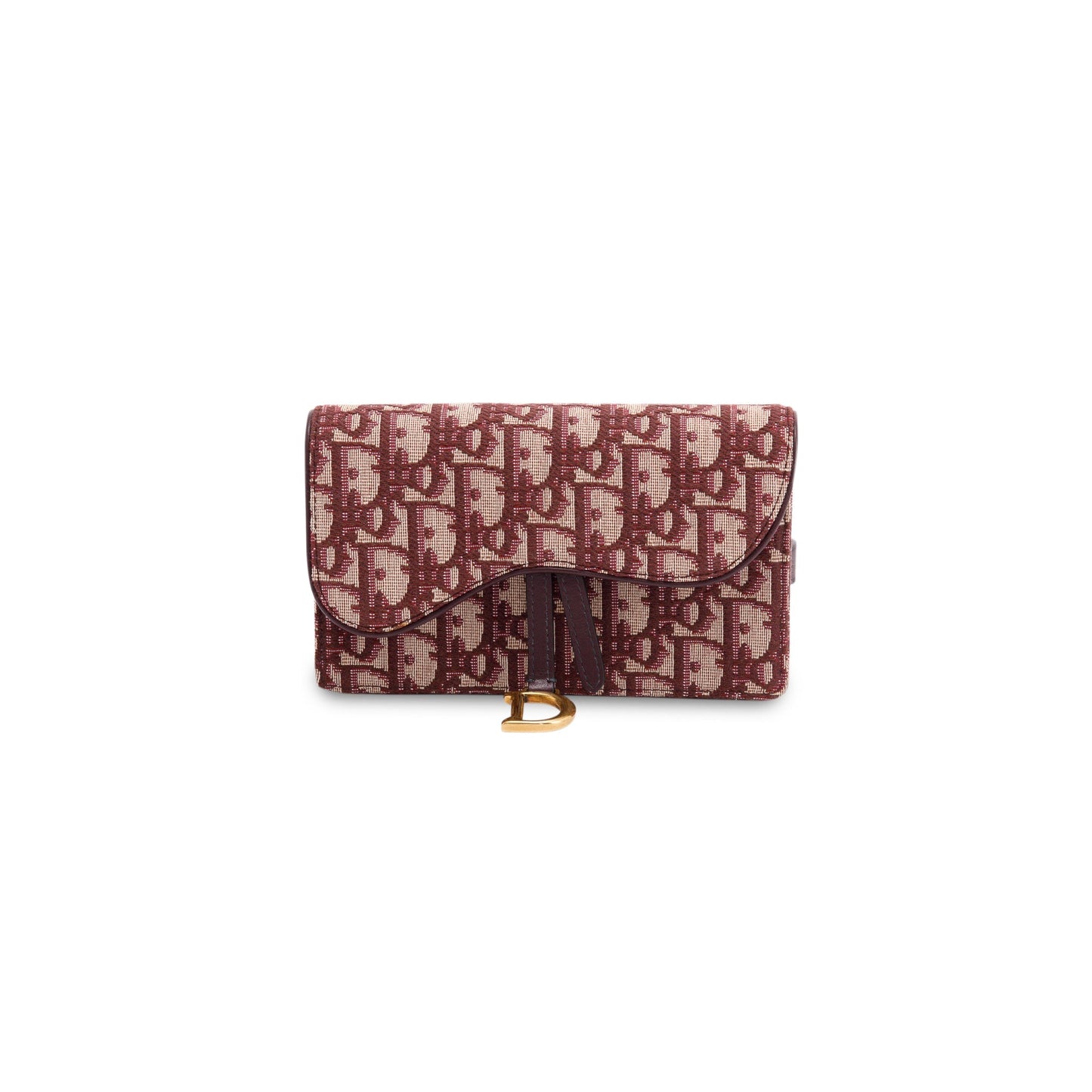 Christian Dior Oblique Saddle Belt Pouch