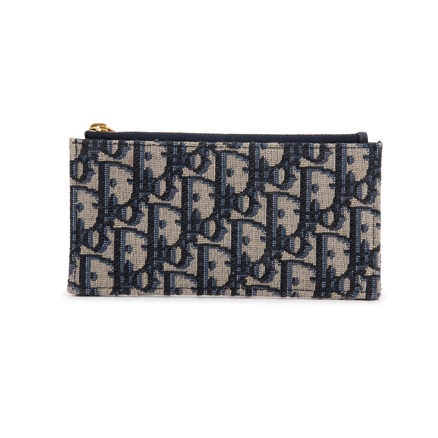 Christian Dior Oblique Zipped Card Holder