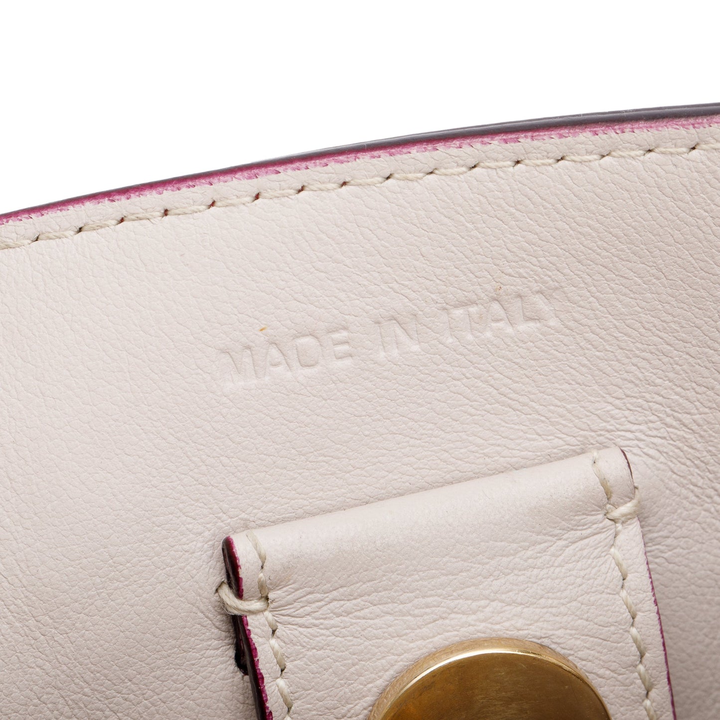 Christian Dior Pink Calfskin Leather Medium Diorissimo Tote