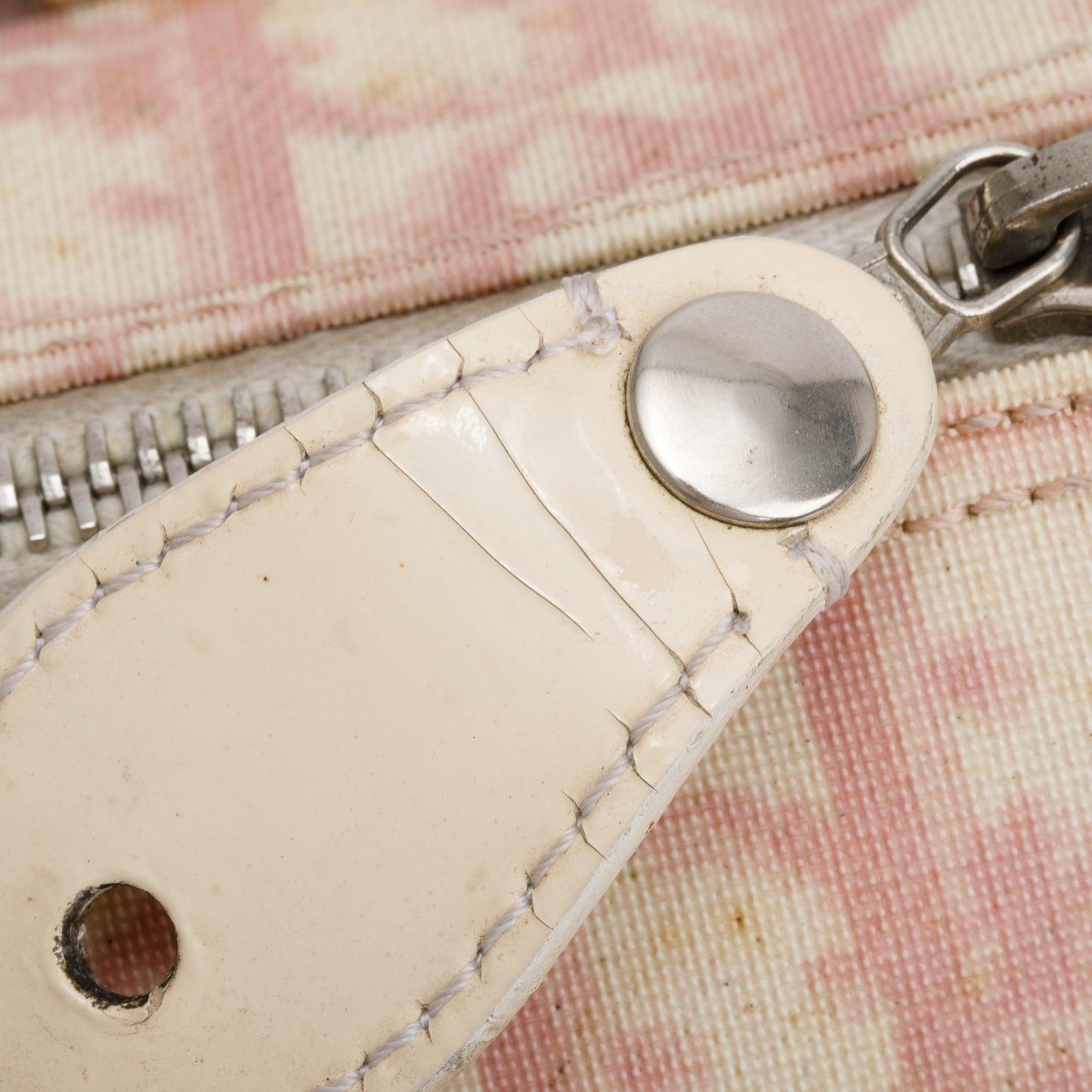 Christian Dior Pink Diorissimo Canvas Girly Trotter Boston Bag
