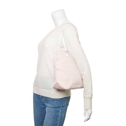 Christian Dior Pink Diorissimo Canvas Tote