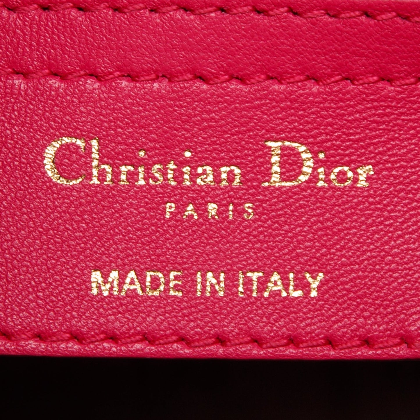Christian Dior Pink Large Cannage Lady Dior Bag