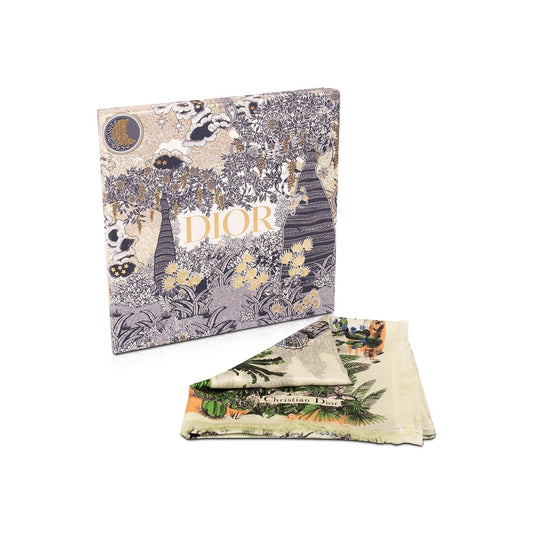 Christian Dior Printed Silk Scarf