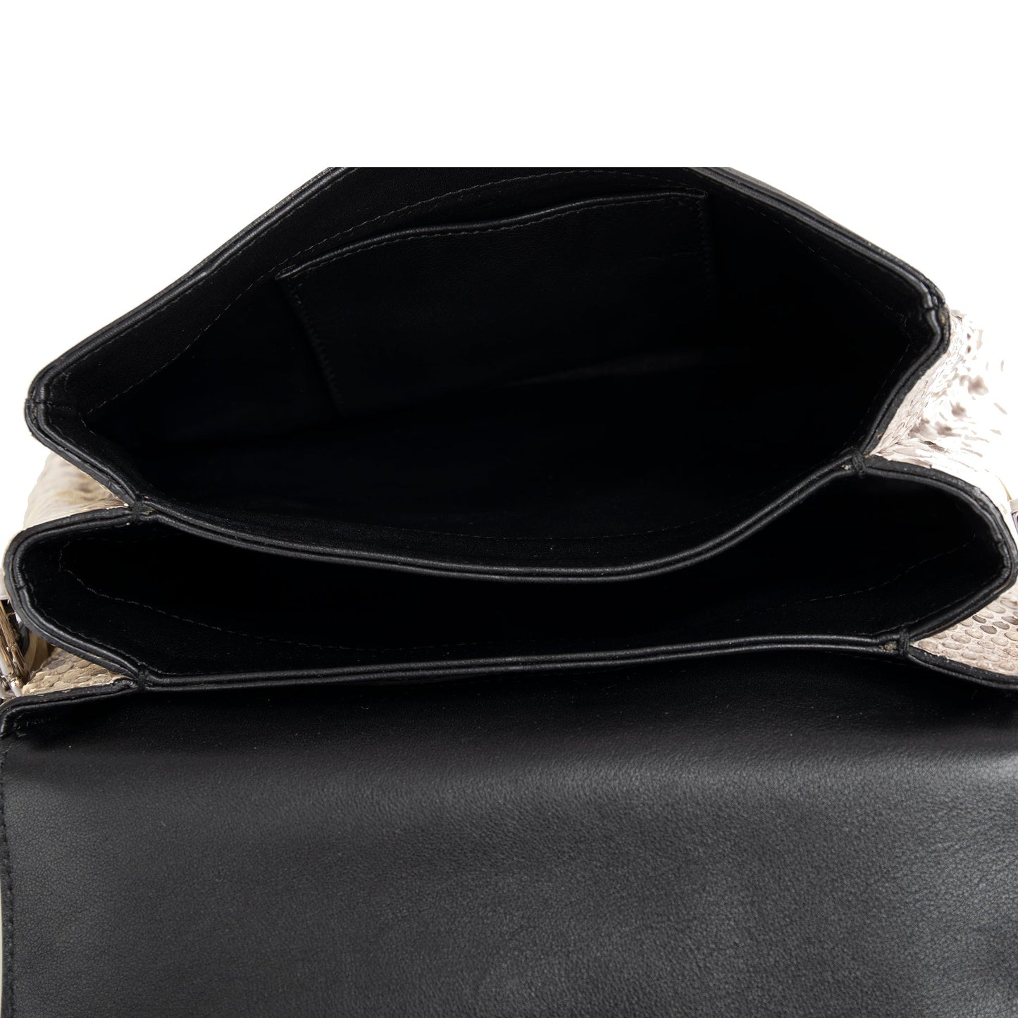 Christian Dior Python-Trimmed Diorling Bag