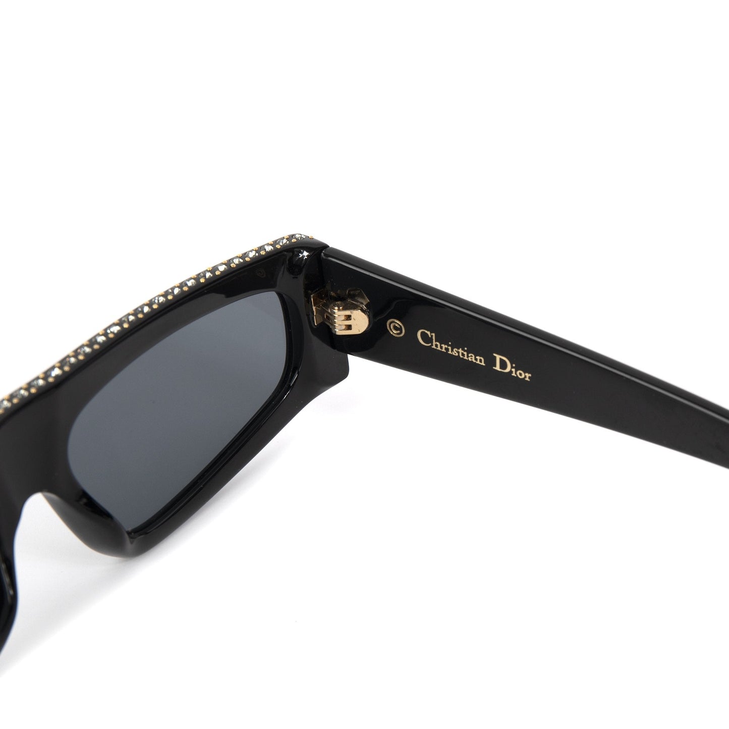 Christian Dior Rectangular Power Sunglasses